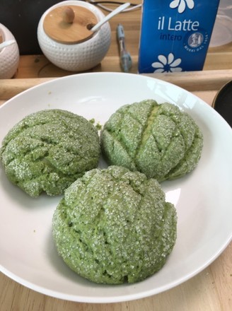 Matcha Meringue Bread Tutorial, Full of Happiness in One Bite. recipe