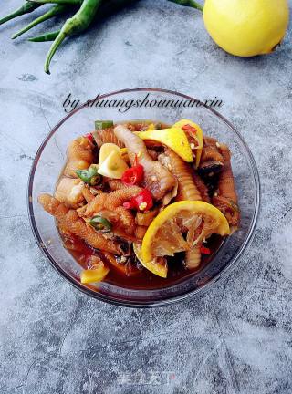 Lemon Chicken Feet recipe