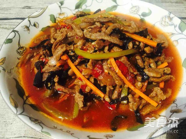 Sichuan Cuisine Classic-shredded Pork with Fish Flavor recipe