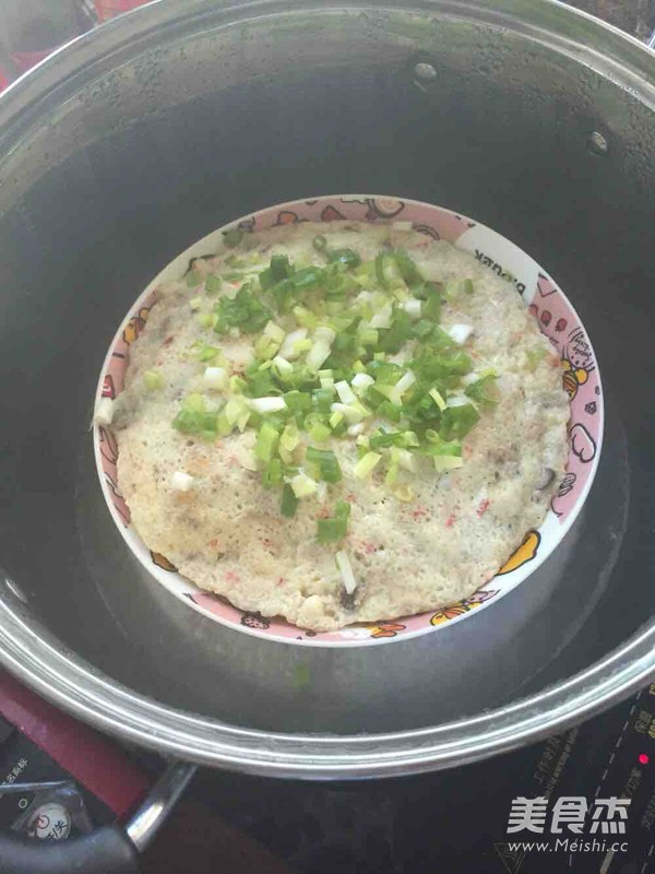 Squid Egg Steamed Egg recipe