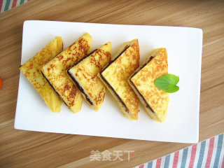 Toast with Red Bean Paste recipe