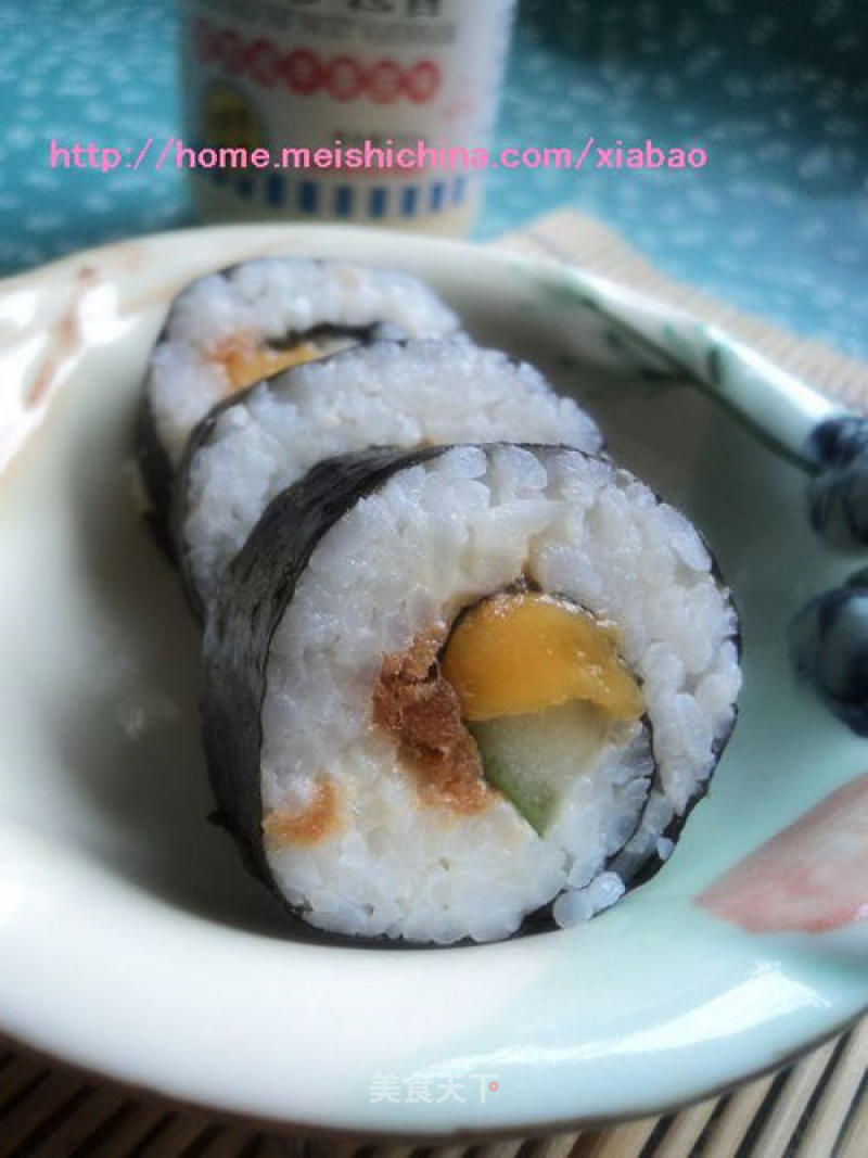 [refreshing Mango Sushi] recipe