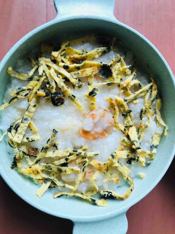 Germ Rice Seafood Baby Porridge recipe