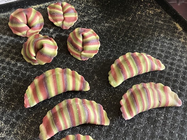 Colorful Striped Dumplings ︱ Beautiful and Delicious! recipe