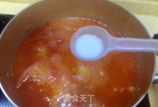 Tomato Three Fresh Crystal Pork Soup recipe