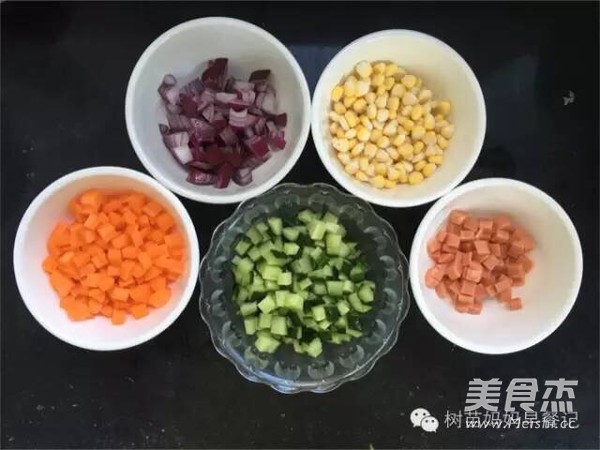 Colorful Fried Rice recipe