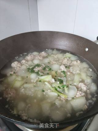 Winter Melon Meatball Soup recipe