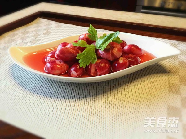 Sweet and Sour Cherry Radish recipe