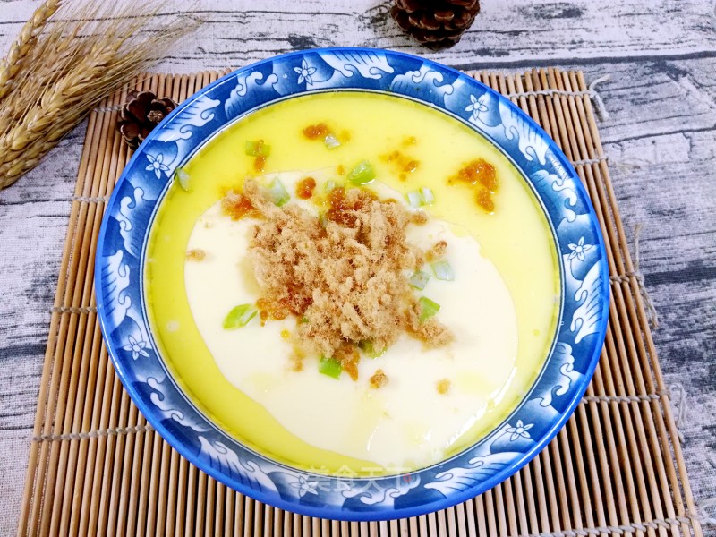 Pork Floss and Egg Custard recipe