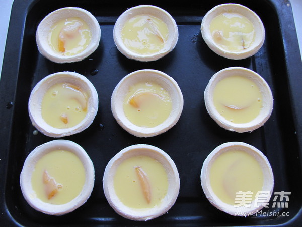 Yellow Peach Egg Tart recipe