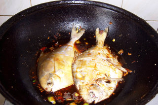 Braised Pomfret recipe