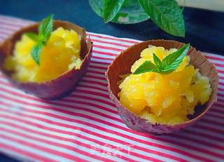 Mango Stir-fried Iced Chocolate Cup recipe