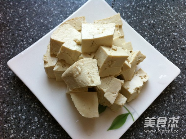 Stir-fried Pork with Cabbage and Tofu recipe