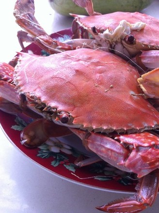 Steamed Sea Crab