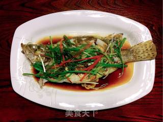 Steamed Mandarin Fish recipe