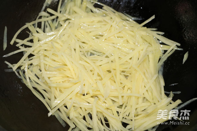 Curry Potato Shreds recipe