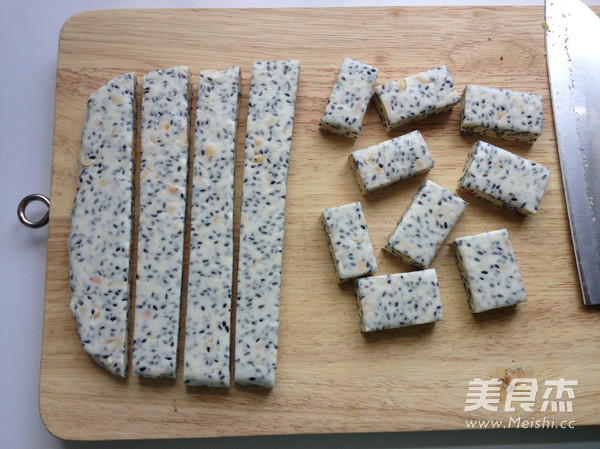 Black Sesame Peanut Nougat recipe