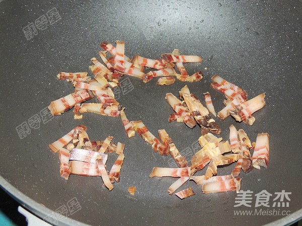 Bacon and Shiitake Mushroom Braised Rice recipe