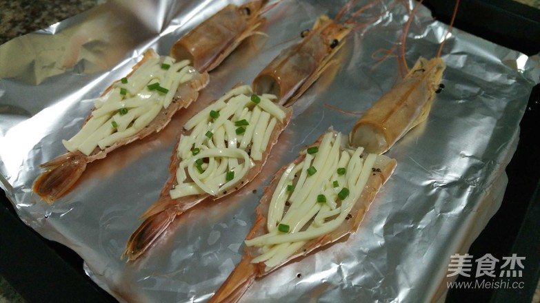 Baked Shrimp with Cheese recipe