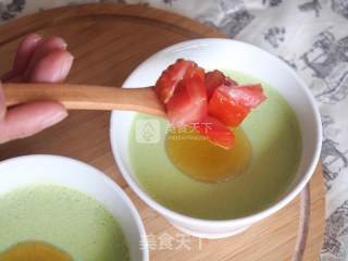 Asparagus Milk Custard recipe