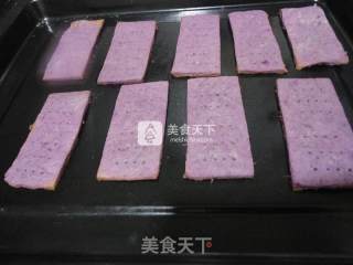 Purple Sweet Potato Biscuits recipe