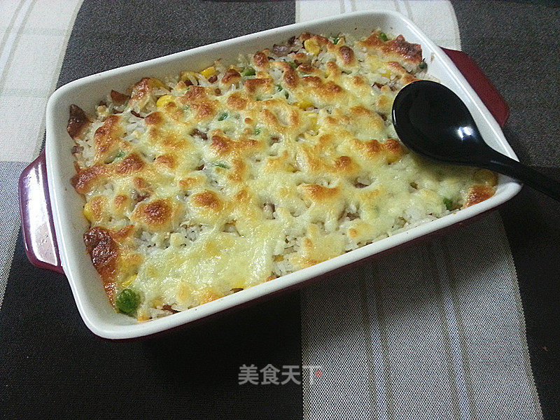 Pastoral Cheese Baked Rice recipe