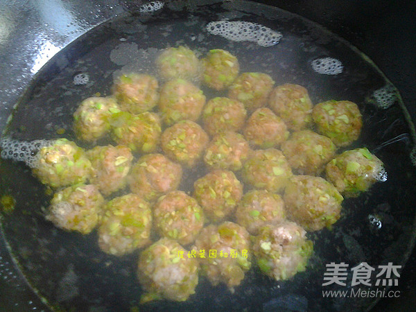 Green Bean Meatball Soup recipe