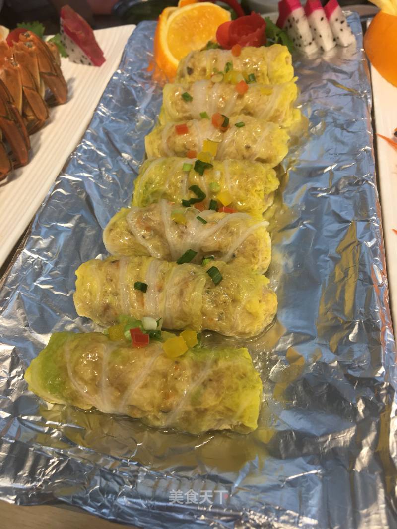 Green Steamed Pork Roll recipe
