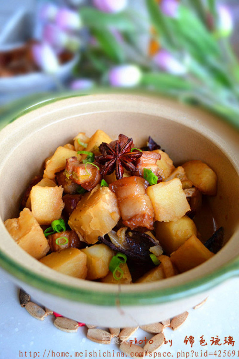 Pork Belly Stew with Potatoes recipe