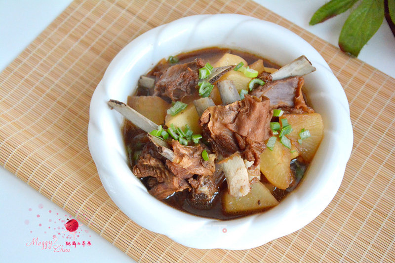 Lamb Stew with Radish recipe