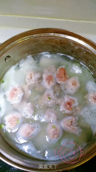 Winter Melon Meatball Soup recipe