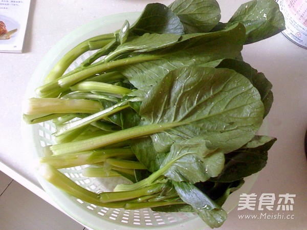 Boiled Cantonese Choy Sum recipe