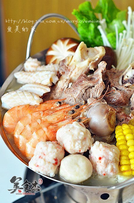 Tong Bone Seafood Hot Pot recipe