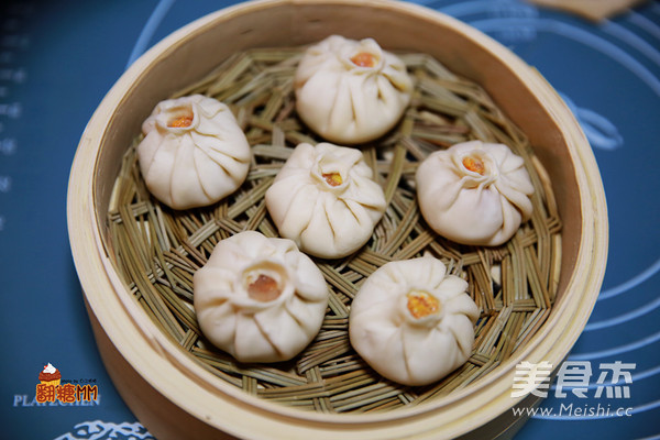 Steamed Crab Yellow Steamed Buns recipe