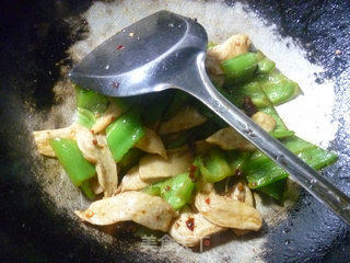 Stir-fried Chili with Soy Protein recipe