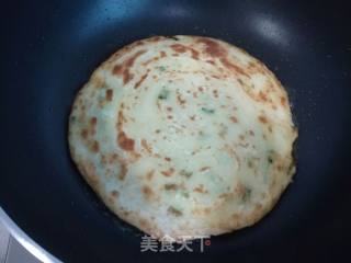 Hot Noodle Scallion Pancake recipe