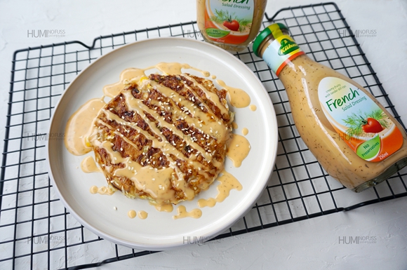 Okonomiyaki-japanese Vegetable Pancakes recipe
