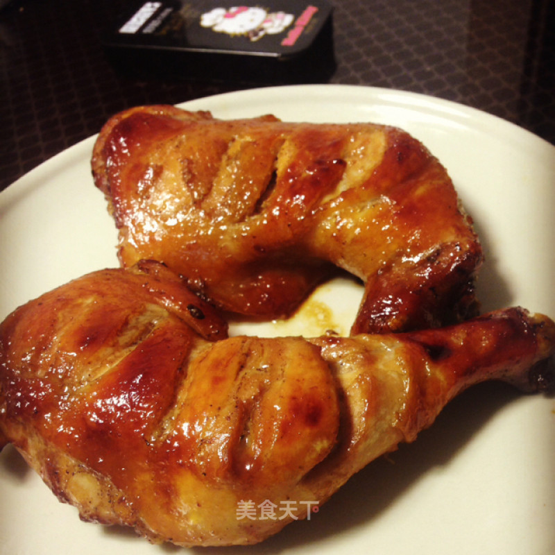 Roasted Chicken Drumsticks with Honey Sauce recipe