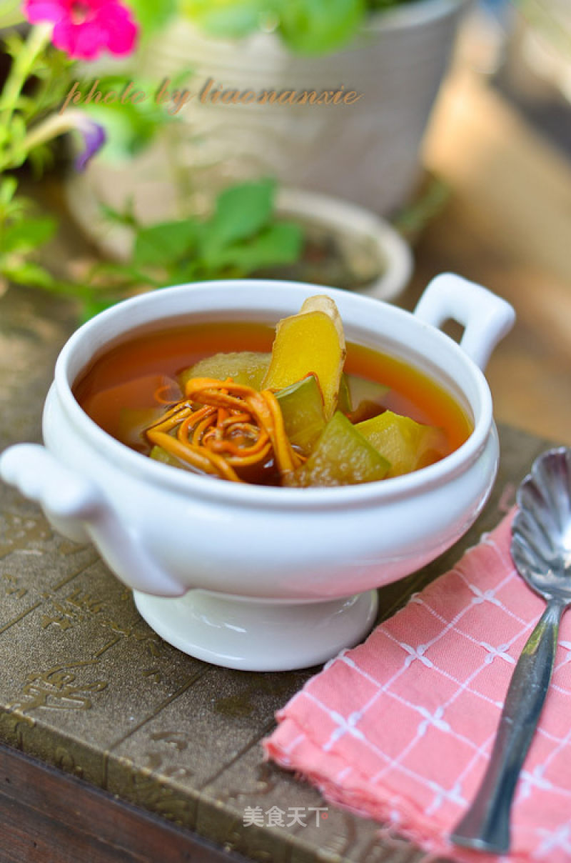 Cordyceps Flower Winter Melon Soup recipe