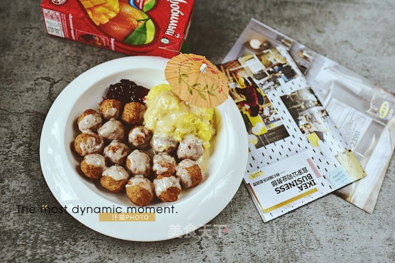 Meatballs and Mashed Potatoes recipe