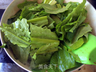 Lettuce with Tempeh and Dace in Oil recipe