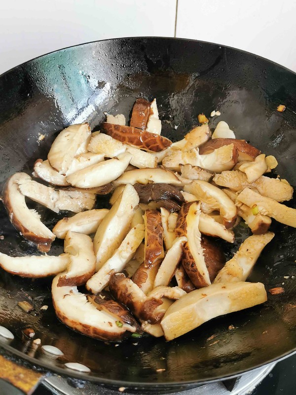 Tofu with Mushrooms recipe