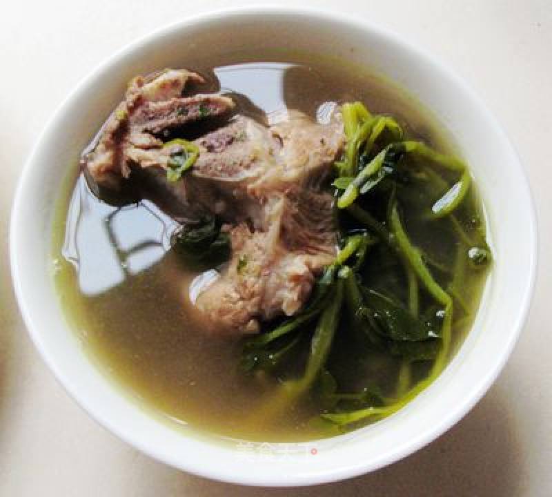 Lao Huo Liang Soup --- Watercress Savory Fan Bone recipe