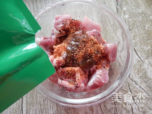 Black Pepper Ribs Rice recipe