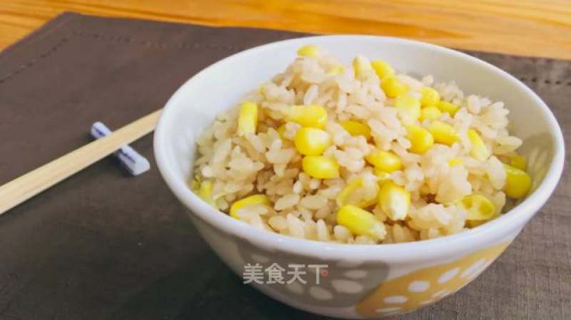 High-energy Corn Rice, Take Care of Your Physical and Mental Health! recipe