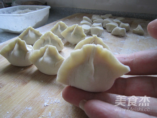 Sauerkraut Pork Dumplings recipe