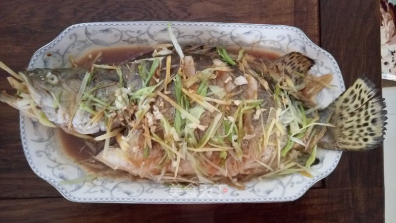 Steamed Mandarin Fish recipe