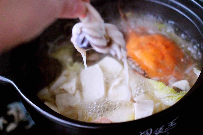 Seafood Sukiyaki recipe