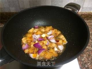 Three-color Twice-cooked Pork recipe