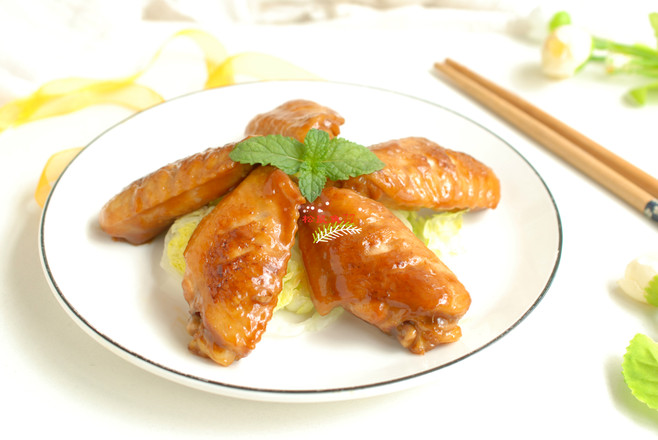 Braised Chicken Wings in Oyster Sauce recipe